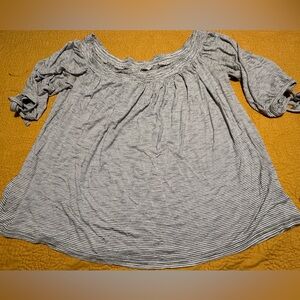 Knox rose 2xl black and white shirt